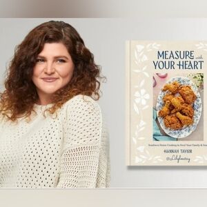 Measure with Your Heart Cookbook by Hannah Taylor - Hardcover-  NWOT